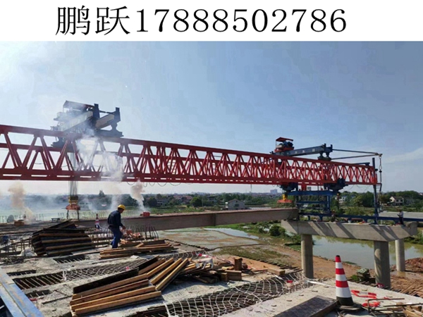 广西贵港120 吨铁路架桥机的结构解析与工作原理